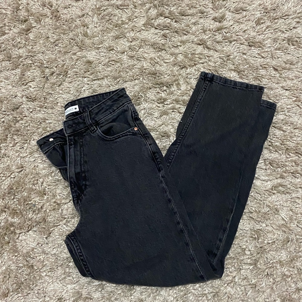 Zara Black Mom Jeans